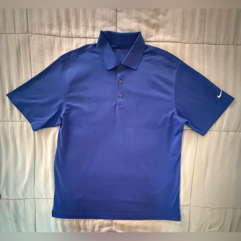 Men’s Nike Golf Large Blue Polo Shirt